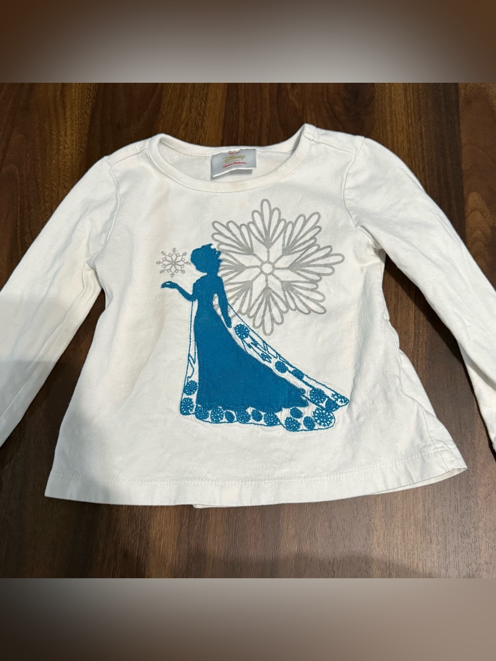 SOLD Girls Hanna andersson frozen Disney shirt